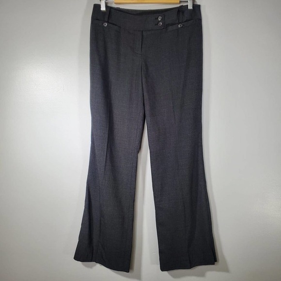 Ann Taylor Petites Lindsay Trouser Pants Charcoal Gray Size 4P - Picture 8 of 11